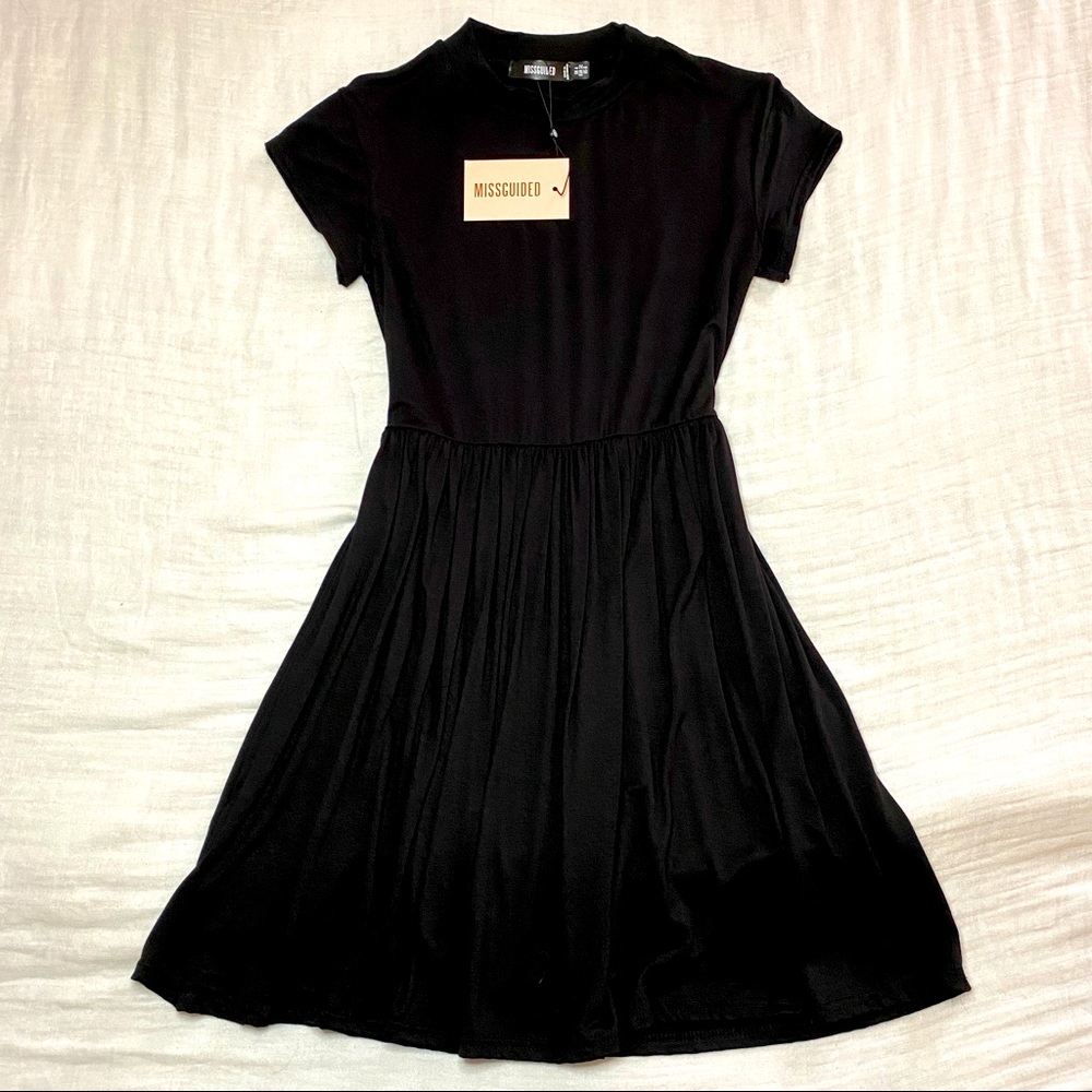 NWT Missguided Little Black Dress - Size 2